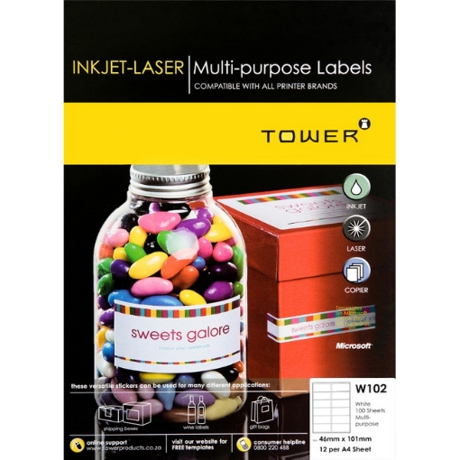 Supplywise label, similar to a4 inkjet-laser label, mailing label, address labels.