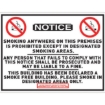 Picture of Safety Information Sign - No Smoking - 400 x 300mm - SIGNI7