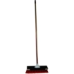 Picture of Floor Broom - Complete - Rainbow Household - Flagged Synthetic Fibre - Wooden Screw-in Handle - 30.5cm - Pack of 5 - F3567