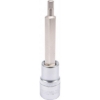 Picture of Spline Bit Socket - Chrome Vanadium -  1/2" Connector - Long - M6 x 100mm - YT-04351