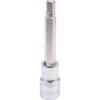 Picture of Hex Bit Socket - Chrome Vanadium -  1/2" Connector - Long - HEX 8 x 100mm - YT-04394