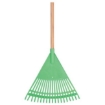 Picture of Plastic Rake - Wooden Handle - TOOR1523