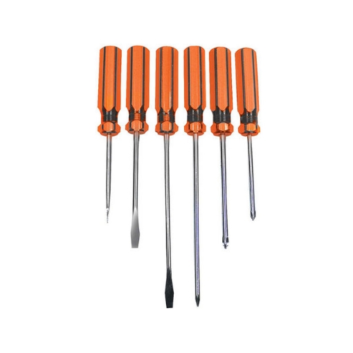 Picture of Screwdriver Set - Slotted and Philips - 6 Piece  - TOOS1953