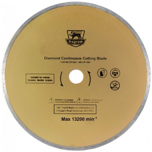 Picture of Cutting Blade - Continuous Diamond - Grit Stone - 115mm - TOOB130