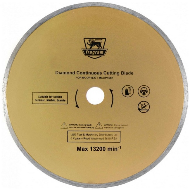 Picture of Cutting Blade - Continuous Diamond - Grit Stone - 115mm - TOOB130