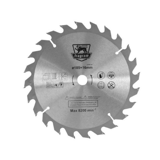 Picture of Wood Cutting Blade - Ø185mm x 16mm - 24T - TOOB136