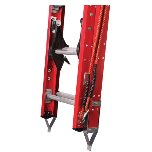 Locks the rise section into place once ladder is extended, ladder, aluminium ladder, step ladder, fi.