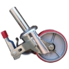 Sturdy steel centre wheel with polyurethane tread, scaffolding, tower scaffolding, steel scaffolding.