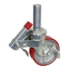 Sturdy steel centre wheel with polyurethane tread, scaffolding, tower scaffolding, steel scaffolding.