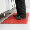 Supplywise floor tile, similar to flexi-deck, matting, rubber matting, matting, floor rubber.