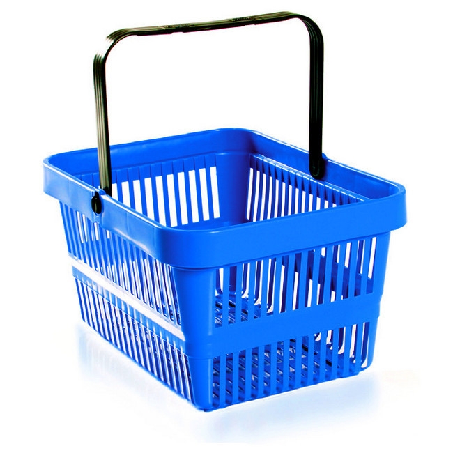 Picture of Jumbo Shopping Basket - Plastic - 27L - Colour Options