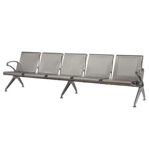 SW airport bench, similar to indoor bench, public seating from waltons, makro, leroy.