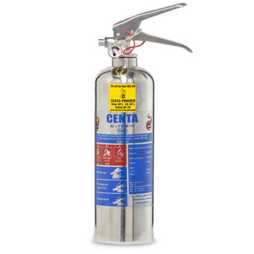 Supplywise stainless steel fire extinguisher similar to the Builders Warehouse polished stainless steel 1kg fire extinguisher for a, b, c class fires.