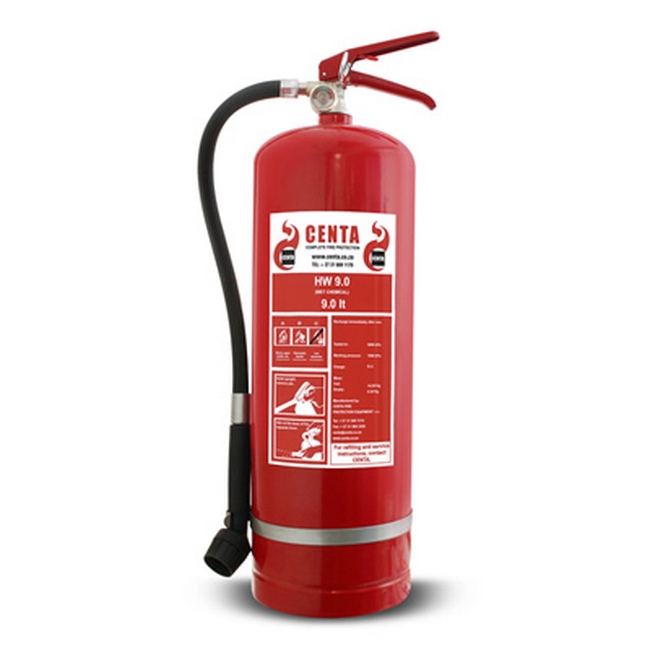 Supplywise 9l water fire extinguisher similar to the Safequip red 9l water additive fire extinguisher for b class fires.