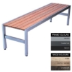 SW slimline bench, similar to bench, wood bench, outdoor bench from wilson stone.