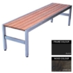 Picture of Slimline Bench - Steel and Wood - Bolt Down - 45x150x45cm - Colour Options - SL4632PC