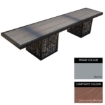 Picture of Gabion Bench - Steel and Composite - 45x240x49cm - Colour Options - GBO4661PC
