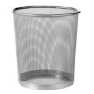 Picture of Waste Paper Bin - Wire Mesh Range - Large - Round - Metal - 29 x 35 cm - Colour Options - MESH007BL