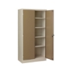 Supply Wise steel stationery cupboard similar to the Sa Ladder ivory and karoo steel cupboard with 4 shelves and 2 doors.