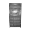 Supply Wise pigeon hole cabinet similar to the Castor And Ladder hammertone grey steel pigeon hole cabinet with 18 compartments.