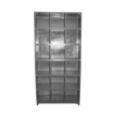 Supply Wise pigeon hole cabinet similar to the Castor And Ladder hammertone grey steel pigeon hole cabinet with 18 compartments.