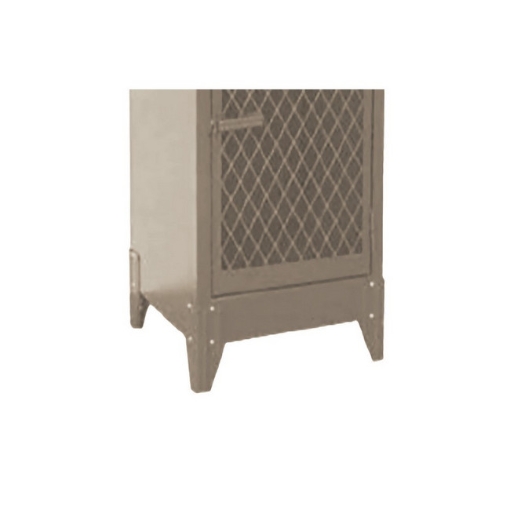 Supplywise steel locker similar to the Game set of 4 steel locker feet in ivory and karoo color.