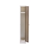 Supply Wise single steel locker similar to the Game ivory and karoo single tier steel locker with one door, 180x30x45 cm.