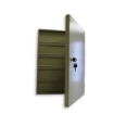 Supplywise key cabinet similar to the Castor And Ladder ivory steel key cabinet for 50 keys, dimensions 55x27x5 cm.