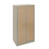 Supply Wise hostel locker similar to the Linvar ivory and karoo steel double hostel locker, 180x79x52 cm.
