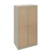 Supply Wise hostel locker similar to the Linvar ivory and karoo steel double hostel locker, 180x79x52 cm.