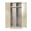 Supplywise hostel locker similar to the Linvar ivory and karoo steel double hostel locker, 180x79x52 cm.