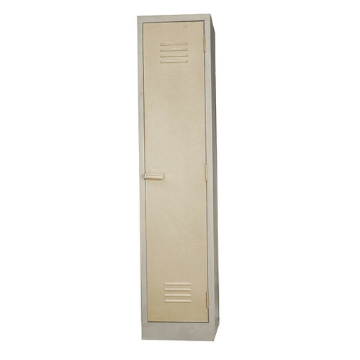 Supply Wise hostel locker similar to the Leroy Merlin ivory and karoo steel hostel locker with 1 door, 180x41x52 cm.