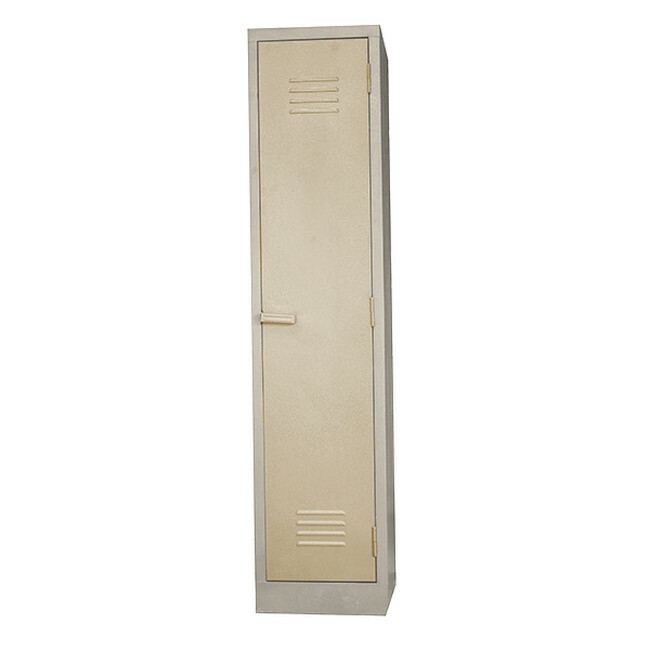 Supply Wise hostel locker similar to the Leroy Merlin ivory and karoo steel hostel locker with 1 door, 180x41x52 cm.