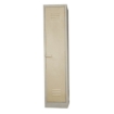 Supply Wise hostel locker similar to the Game ivory steel hostel locker with money box, single door, 180x41x52 cm.