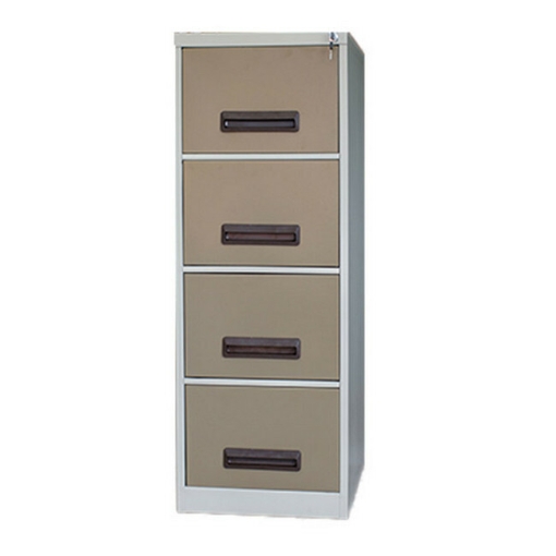 Supplywise 4 drawer steel filing cabinet similar to the Linvar ivory and karoo 4-drawer steel filing cabinet with lock.