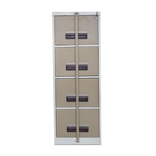 Supplywise 4 drawer steel filing cabinet similar to the Adendorff ivory and karoo 4-drawer steel filing cabinet with security lock.