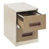Supply Wise 2 drawer steel filing cabinet similar to the Buco ivory and karoo 2-drawer steel filing cabinet, requires assembly.
