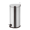 SW pedal bin, comparable to metal bin, pedal bin, foot operated bin by restaurant store.