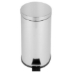 SW pedal bin, similar to metal bin, pedal bin, foot operated bin from restaurant store.