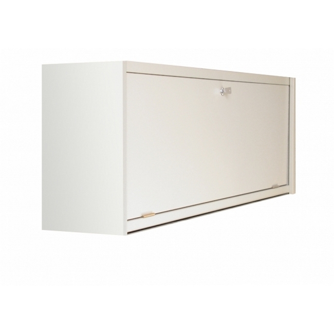 Supplywise bulk filer shelf with doors, similar to the Cecil Nurse steel top and bottom shelf with door for mobile bulk filing system.