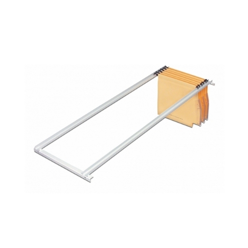 Supplywise bulk filer suspended cradle, similar to the Linvar suspended cradle for mobile shelving, made of steel, 2kg.