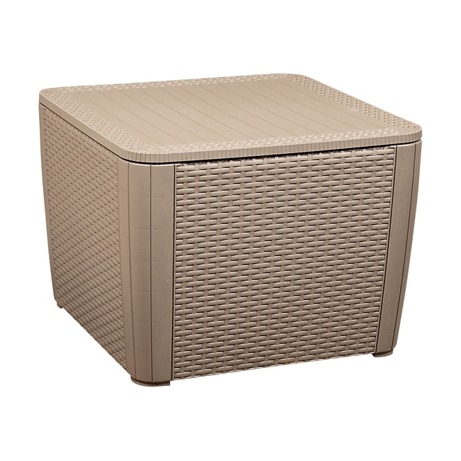 Picture of Jabulani Patio Table - Outdoor - Rattan Look - Colour Options - 57 x 57 x 43cm
