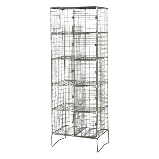 SW wire metal locker, similar to wire locker, wire mesh locker from wireworx, displayrite.