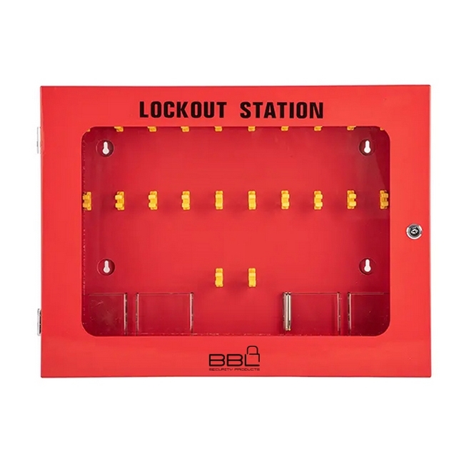 SW lockout station, similar to lockout station, masterlock from bbl, rs components.