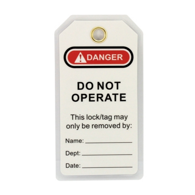 SW lockout tag, similar to lockout tag, lockout station from bbl, rs components.