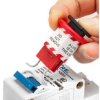 SW lockout circuit, comparable to lockout circuit breaker, electrical circuit breaker by digikey, rt6, makro.