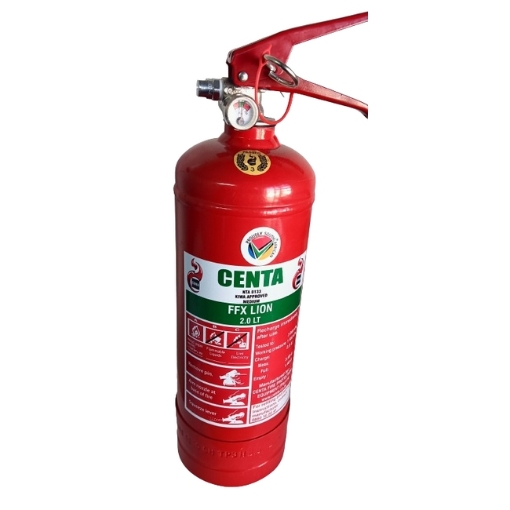 Supplywise lithium battery fire extinguisher similar to the Inta Safety red lithium-ion battery fire extinguisher, 2l, for a and b class fires.