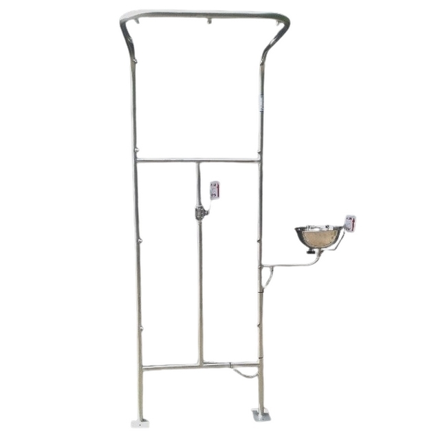 SW double column safety, similar to portable eyewash shower, laboratory shower from linvar,rs south africa,.