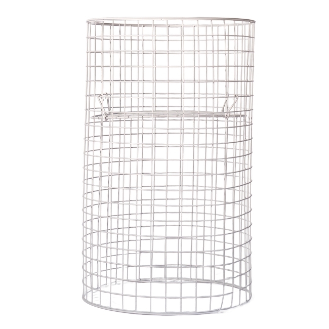SW steel mesh round, similar to dump bins, cylindrical dump bins from mrshelf,displayrite.