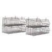 SW steel wire mesh, comparable to bacon basket, bacon display basket by trolleyquip,wireworx.